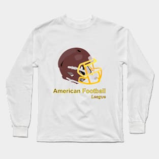 Helmet used in American football Long Sleeve T-Shirt